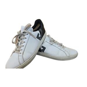 Men’s G/FORE Golf White & Black Disruptor 1/4 G Sneaker Golf Shoes Size 11.5